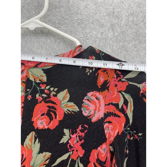 Tucker Tate Girls Dress Long Sleeve Black Floral Size Small (7/8) Fit & Flare - Picture 9 of 9